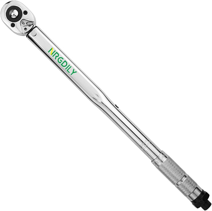 NRGDILY Drehmomentschlüssel 1/4" Fahrrad & Motorrad 5-25Nm, Drehmomentschlüssel mit Doppelskala, ±4%