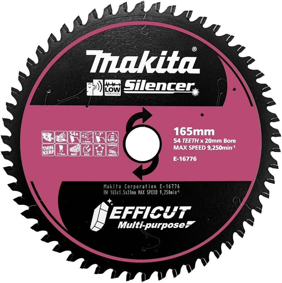 Makita E-16760 EFFICUT Sägeblatt 165x20x54