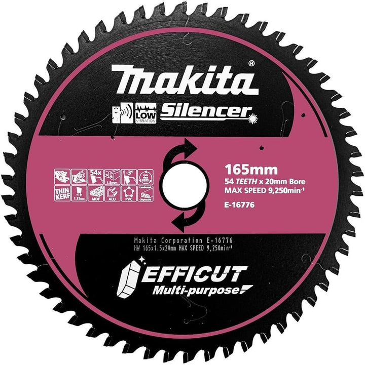 Makita E-16760 EFFICUT Sägeblatt 165x20x54