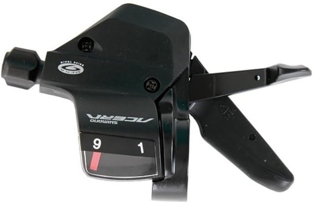 Shimano Acera SL-M3000 Schalthebel 9-fach schwarz 2016 Schalthebel rechts Einheitsgrösse, Einheitsgr