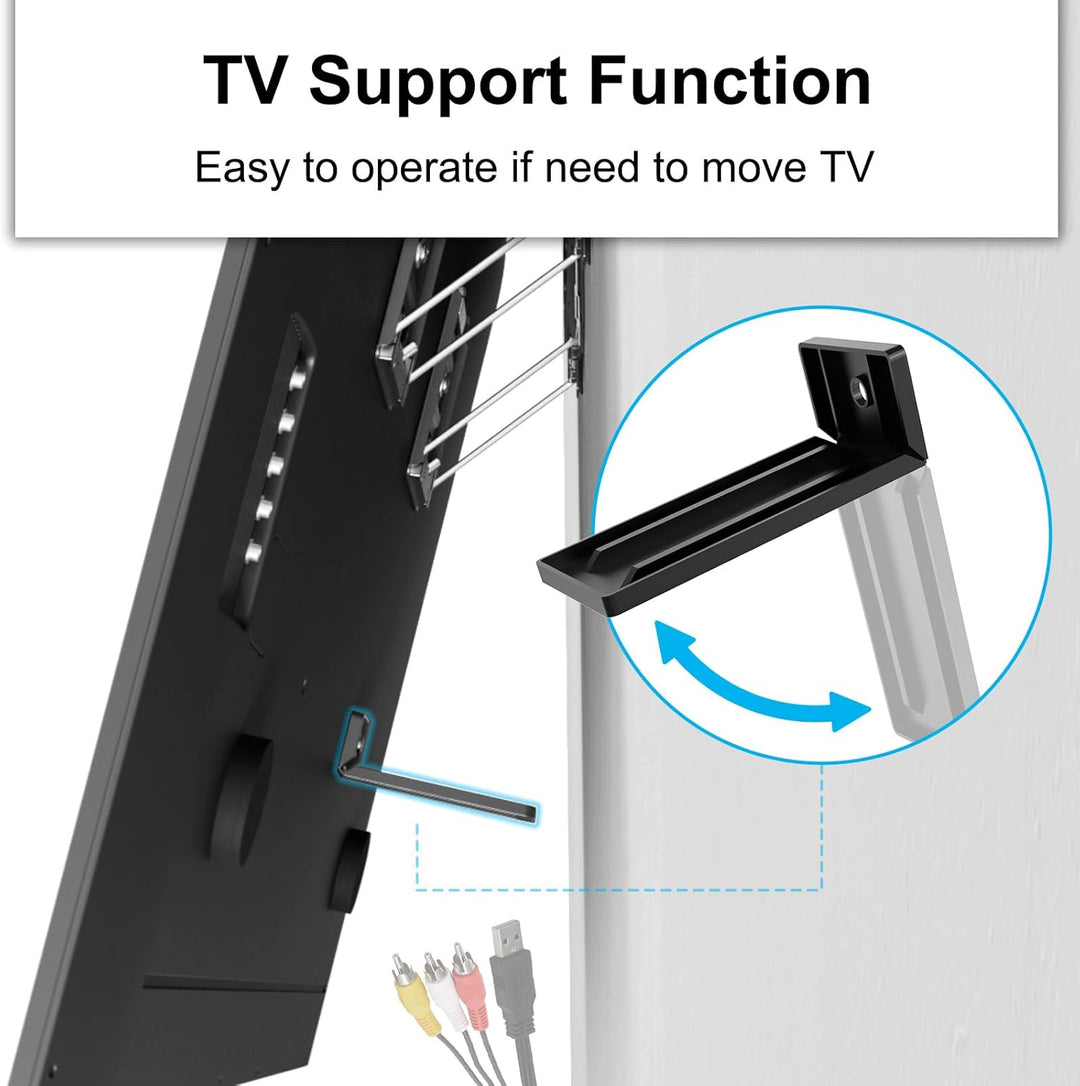 Ultra Slim TV-Wandhalterung - IMtKotW TV Halterung für 37-80 Zoll Fernseher, Max. 75 kg, TV Halterun