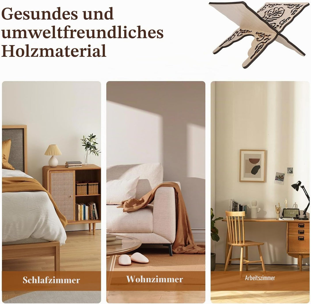 Quran Ständer Koran Halter Buchständer Bibel Rahmen Buch Organizer Buchregal Können Falten Koran Kla