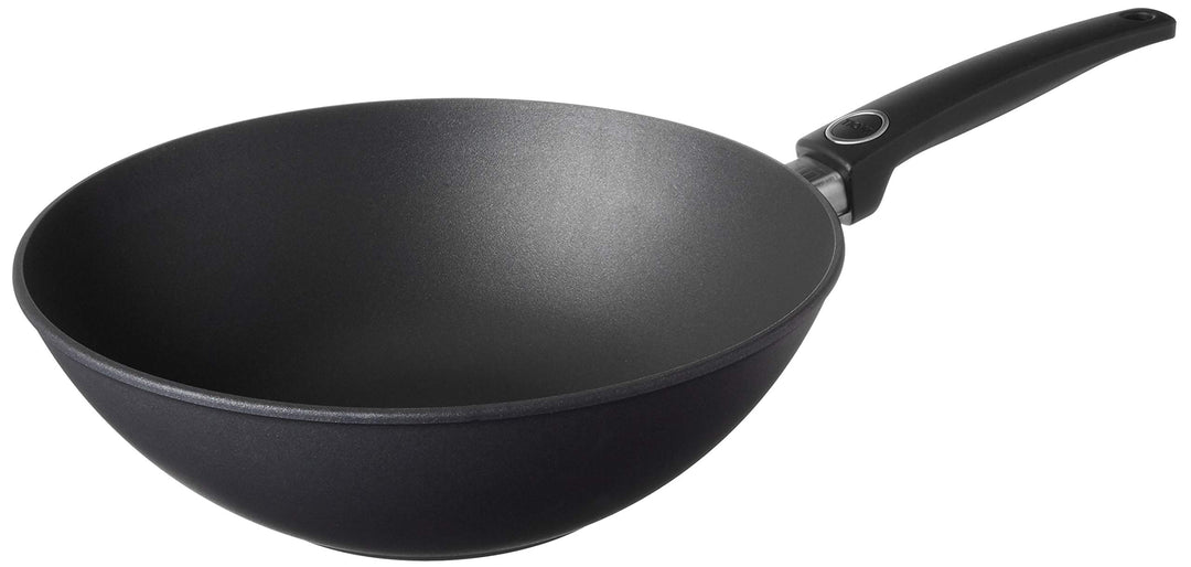 Woll Lite/Plus Wok aus Aluminiumguss, diamantverstärkt, antihaftbeschichtet, kratzfest, 29 cm, Schwa