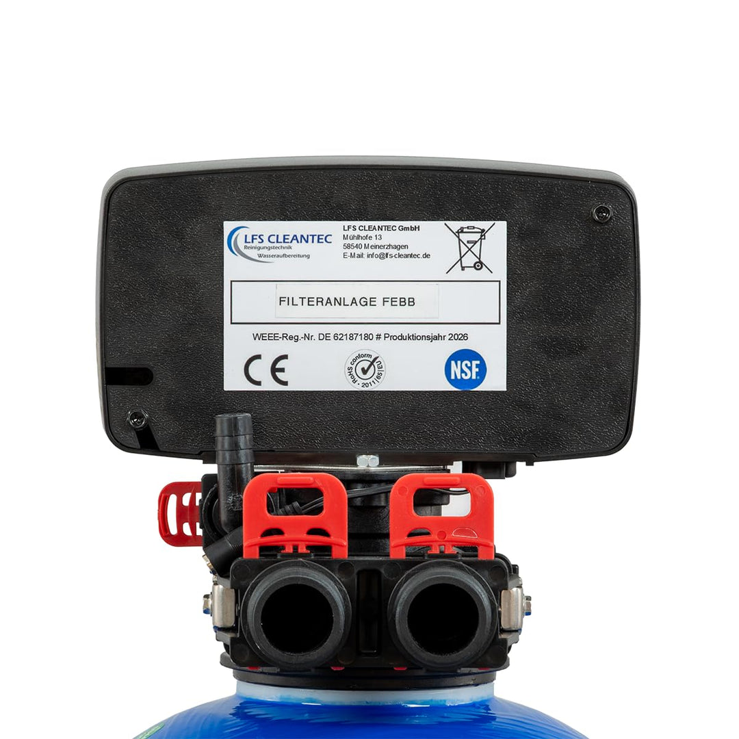Eisenfilter FEBB - Enteisenungsanlage für Brunnenwasser FEBB 30 BIRM Anschlussset