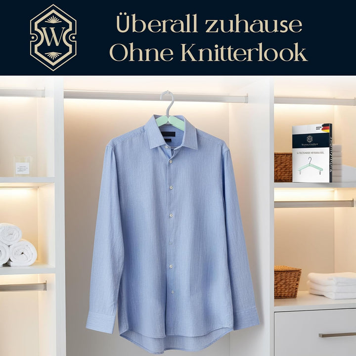 Faltbare Reise Kleiderbügel 3er Set | Platzsparend & Leicht | Ideal für Urlaub, Camping, Hotel & Zuh