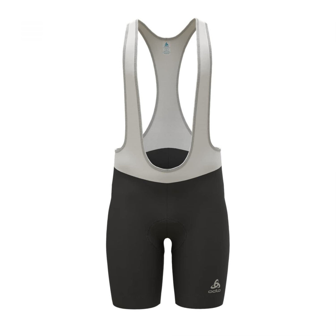 Odlo Herren Radshorts mit Trägern Essential S White - Black, S White - Black