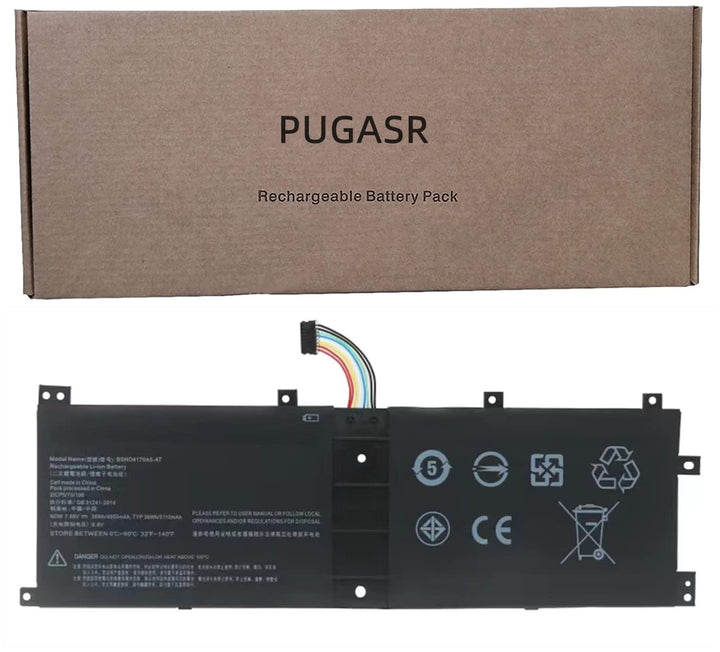 PUGASR BSNO4170A5-AT Laptop Akku Kompatibel mit Lenovo Miix 510 510-12ISK 510-12IKB 520 520-12IKB Se
