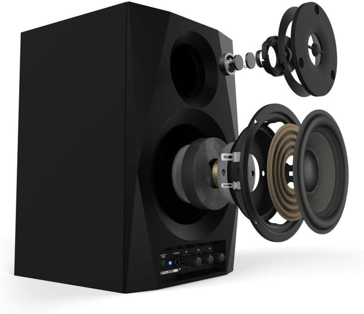 Reloop DSM-3 BT | Bluetooth PC-Lautsprecher für DJs und Producer, Professionelles 2-Wege-Aktiv-Monit
