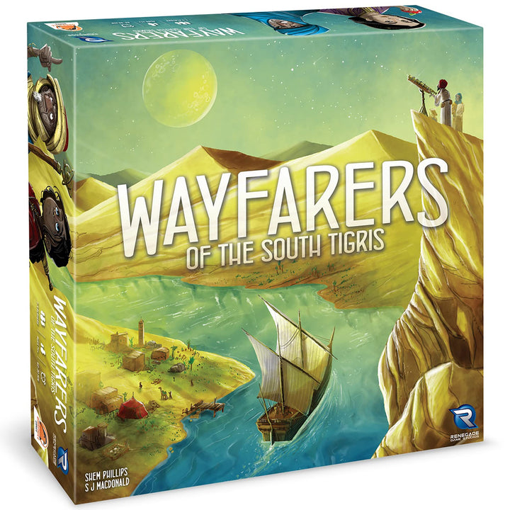 Renegade Games Wayfarers of The South Tigris – Würfelplatzierungs-Strategie-Brettspiel, ab 14 Jahren