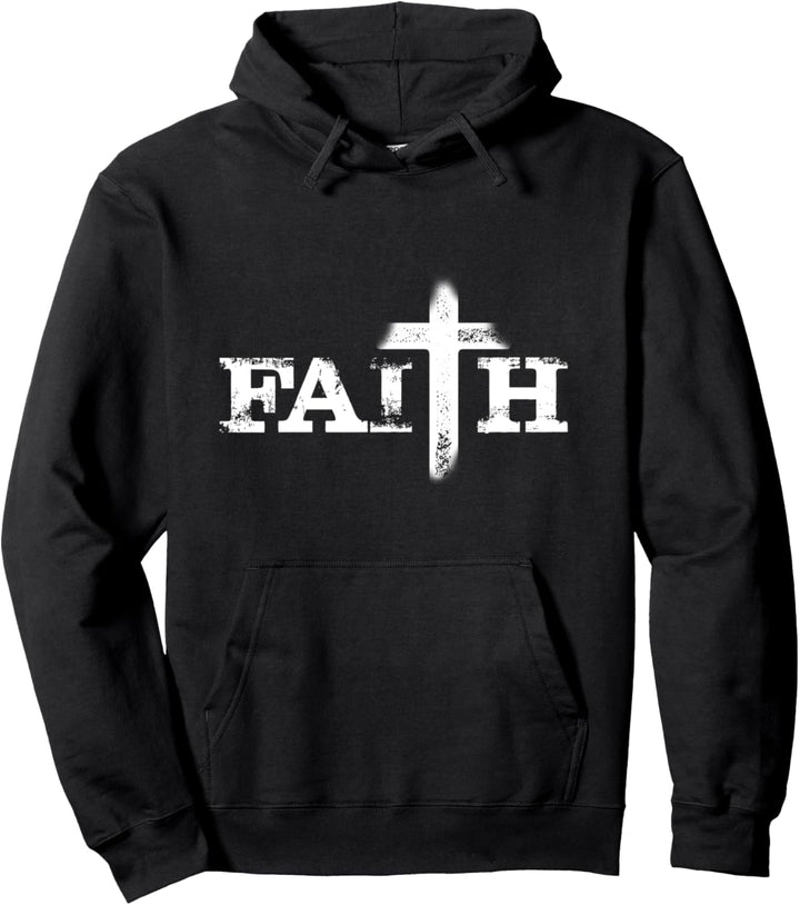 Faith Cross Pullover Hoodie