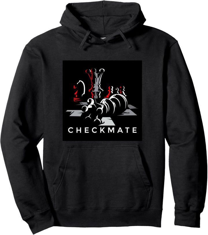 Cool Chess Checkmate Novelty Graphic T-Shirts & Cool Designs Pullover Hoodie