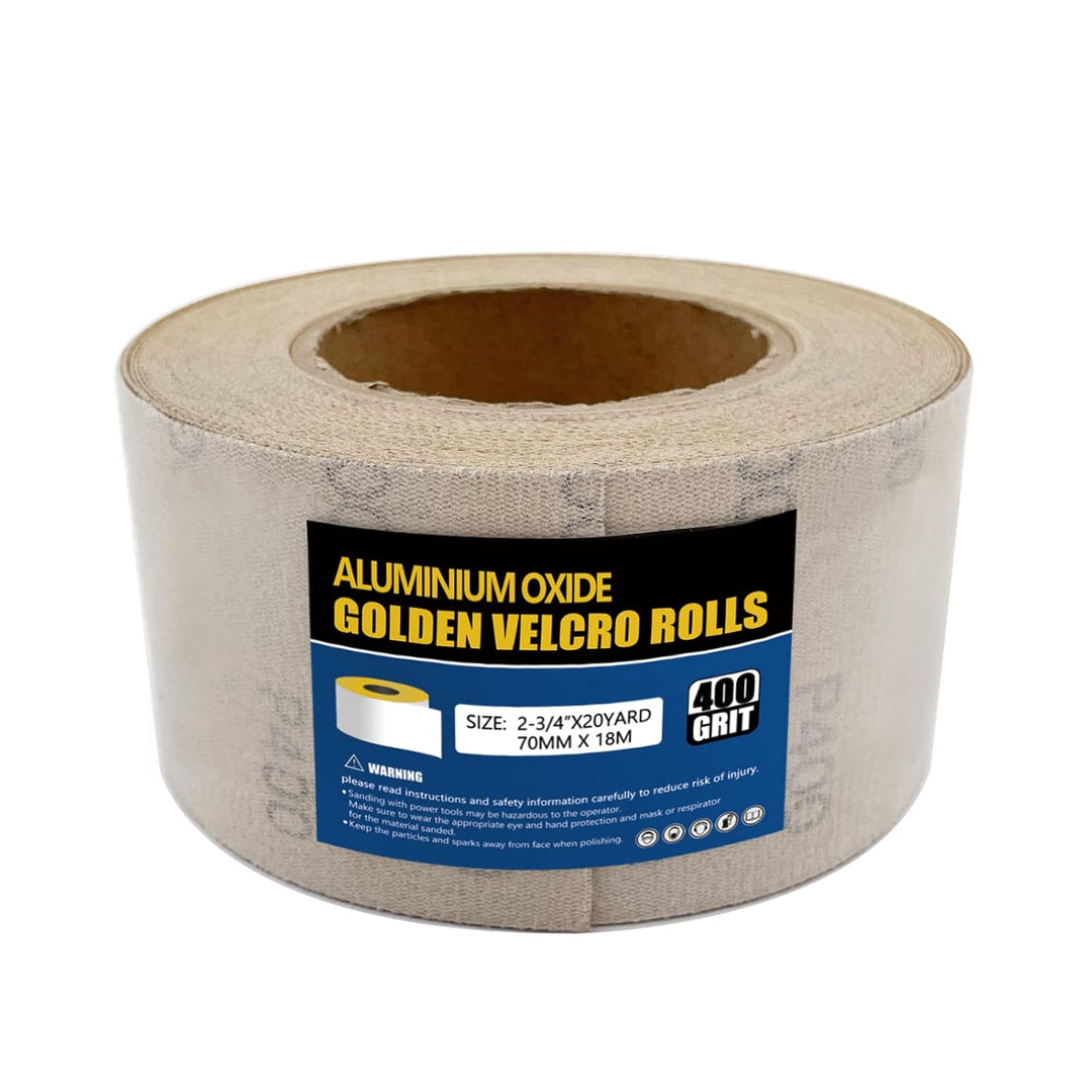 Schleifpapierrolle mit 7cm x 18m Aluminiumoxid Klettverschluss Schleifpapier Schleifpapier für Holzm