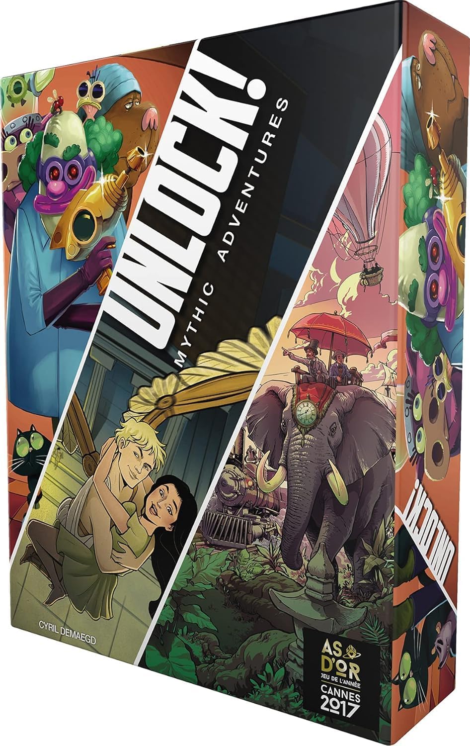 Space Cowboys Jeu - Unlock! Mythic Adventures