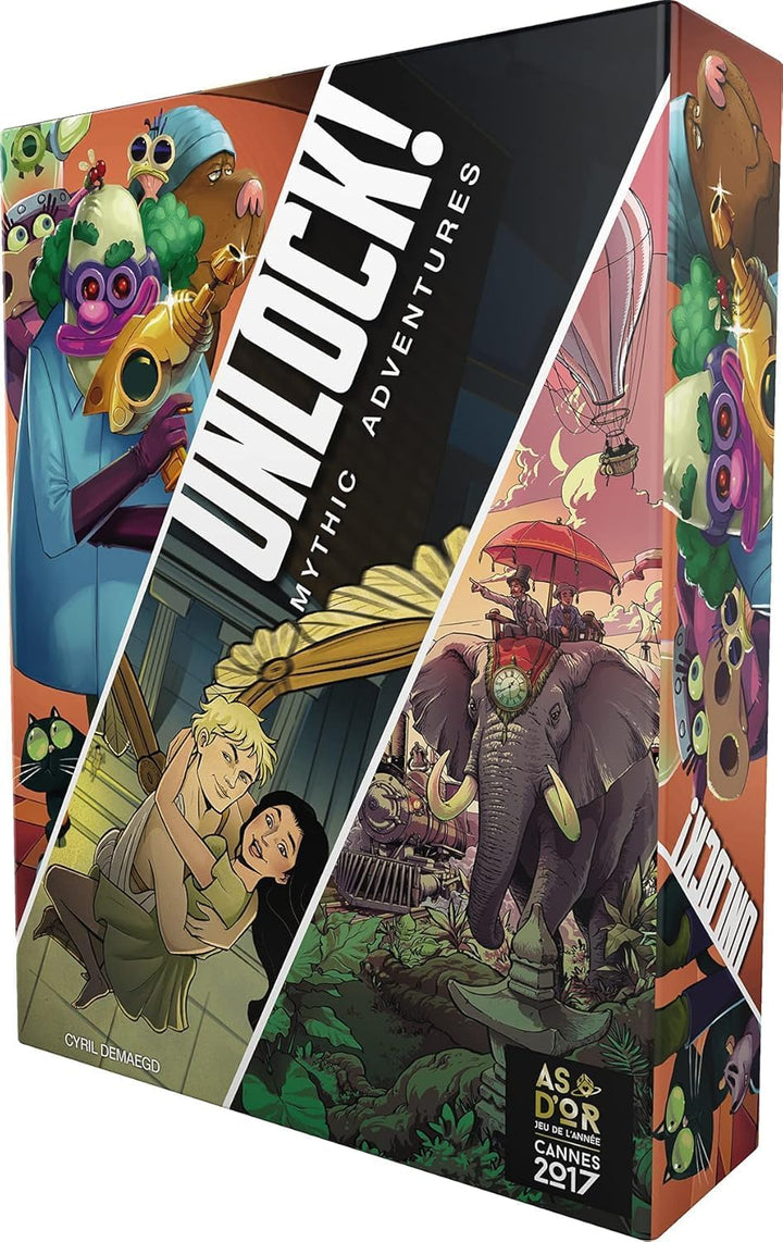 Space Cowboys Jeu - Unlock! Mythic Adventures