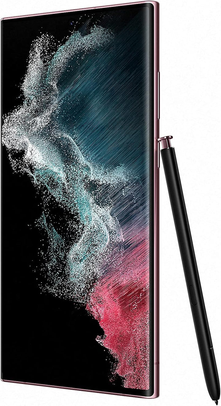 SAMSUNG Mobile Phone Galaxy S22ULT 5G/256GB Burg. SM-S908B Entsperrt Black 256 GB, Entsperrt Black 2
