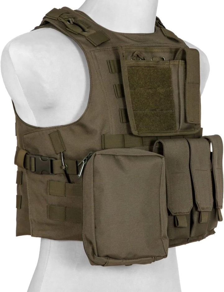 Gunfire Tactical FSBE Tactical Vest Universelle Grösse Olive, Universelle Grösse Olive