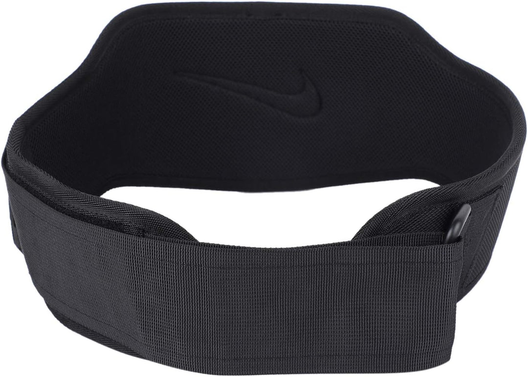 Nike Strength Trainingsgürtel, 3,0 M Schwarz/Schwarz/Weiss, M Schwarz/Schwarz/Weiss
