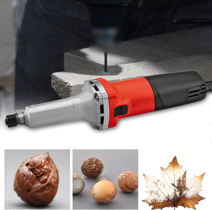 750W Elektroschleifer mit Drehzahlregelung 0-27000rpm Polierwerkzeuge und Vorrichtungen 6mm