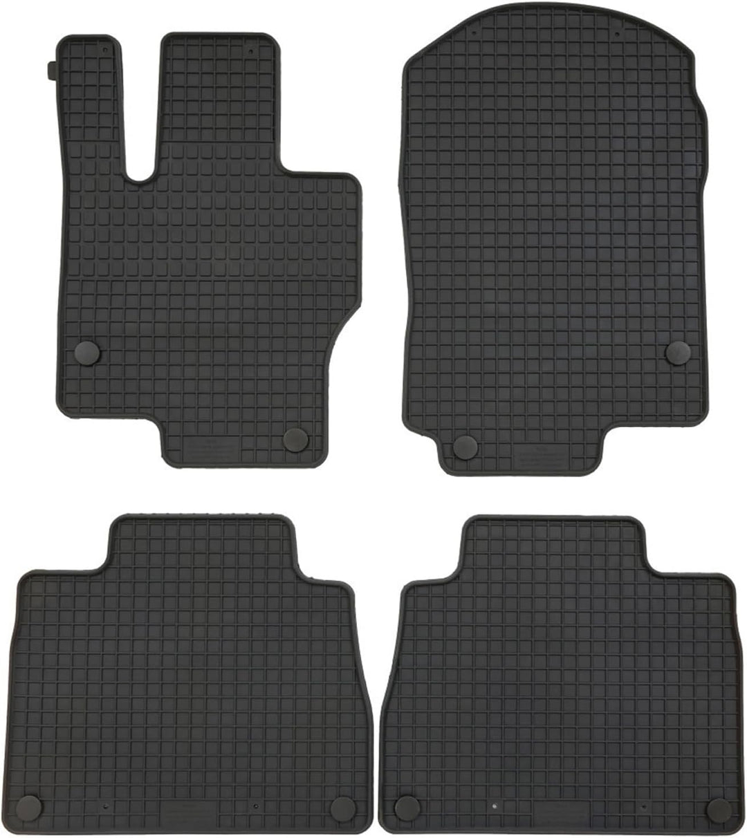 kfz-premiumteile24 Premium Gummimatten Kompatibel mit GLE 4-Matic (V167) + GLE Hybrid ab 10/2018 Fus