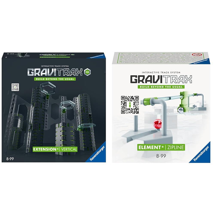 Ravensburger GraviTrax PRO Extension Vertical 22427 - GraviTrax Erweiterung für Deine Kugelbahn & Gr
