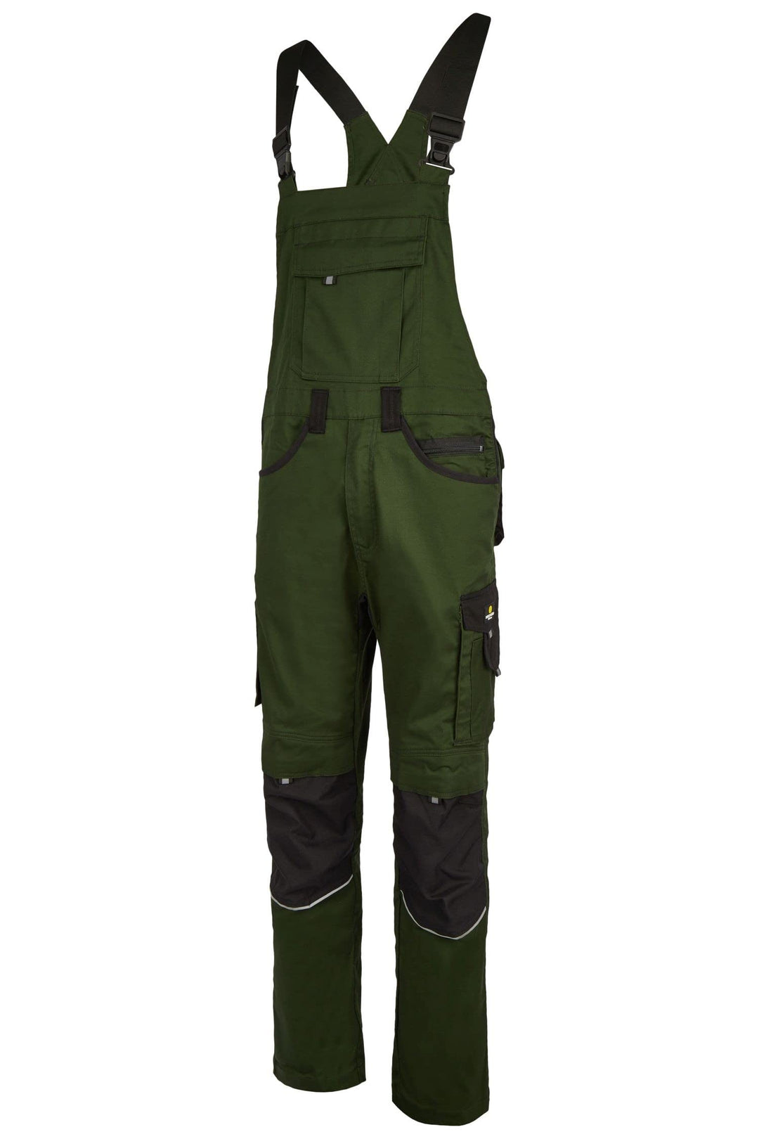 Hans Schäfer Workwear HSW Professional – Latzhose für Herren – Lange Arbeitshose mit Knietaschen – B