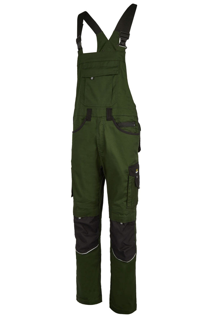 Hans Schäfer Workwear HSW Professional – Latzhose für Herren – Lange Arbeitshose mit Knietaschen – B