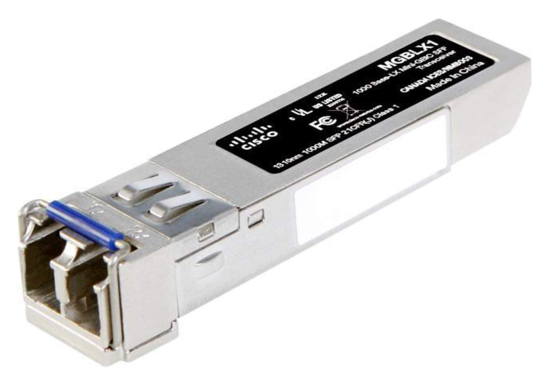 Cisco MGBLX1 SFP-Transceiver mit Gigabit-Ethernet (GbE) 1000BASE-LX Mini-GBIC (MGBLX1)