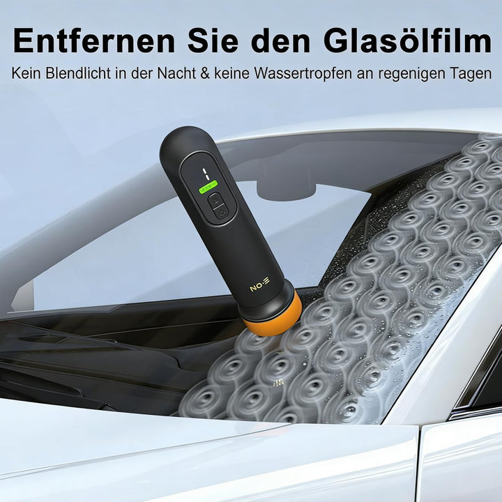 Mini Poliermaschine Klein, Tragbare Poliermaschine Auto für Kratzreparatur, Kabelloses Fensterölfilm