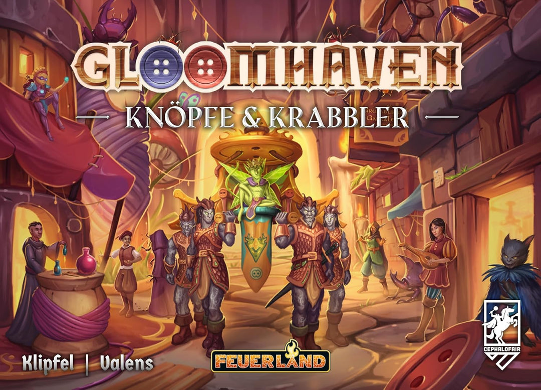 Gloomhaven - Knöpfe & Krabbler