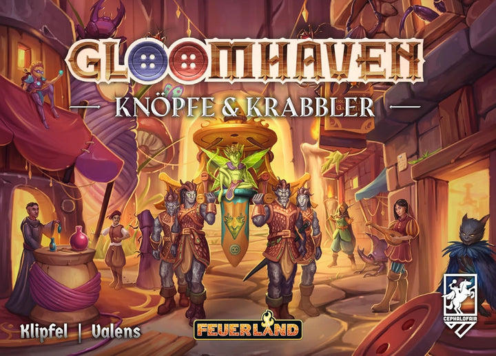 Gloomhaven - Knöpfe & Krabbler
