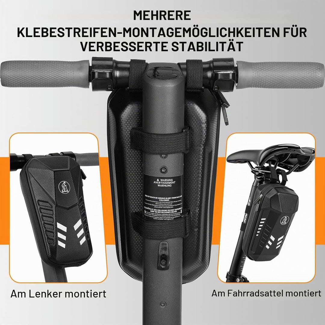 TLGREEN E Scooter Tasche, 3L/4L Grosse Kapazität Roller Tasche, Lenkertasche für Elektroroller wasse