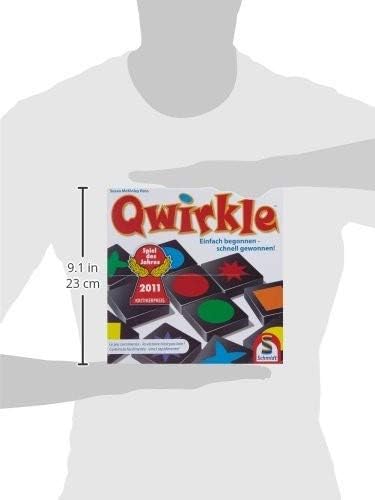 Schmidt Spiele 49014 Qwirkle, Spiel des Jahres 2011, Familienspiel
