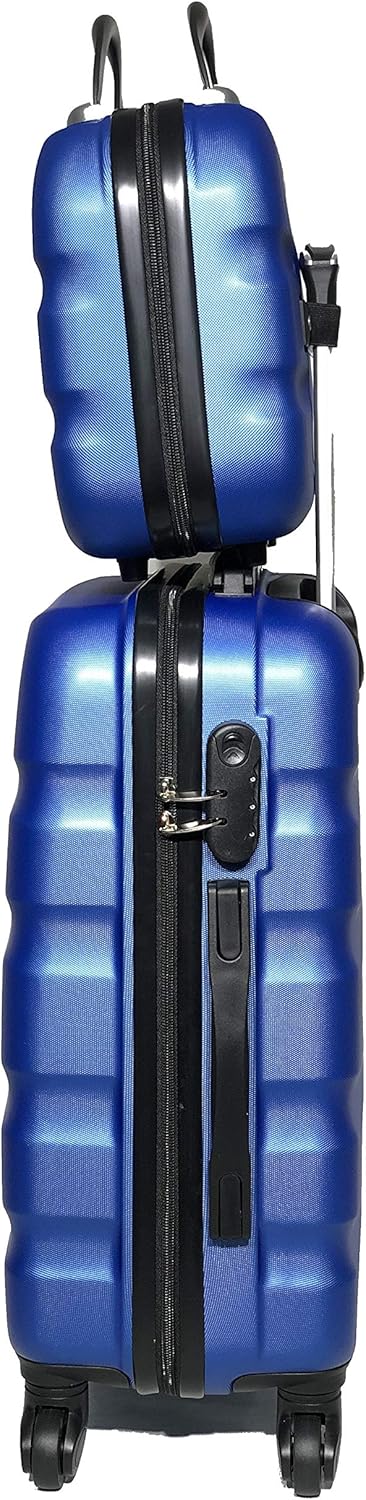 Kabinenkoffer / Mittel/Gross mit oder ohne Vanity, französische Marke, Blau (5806), Cabine & Vanity