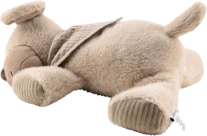 Sterntaler Schlaf Gut Figur Hund Lucky - Baby und Kinder Einschlafhilfe aus weichem Flausch - Kusche