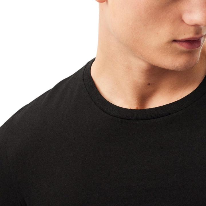 Lacoste Herren Unterhemd XS Schwarz, XS Schwarz