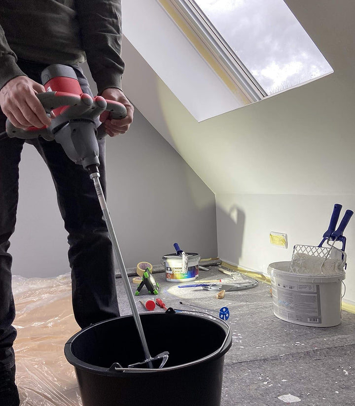 TECMIX Handrührwerk TMX PRO 1250 | 1220W Rührwerk mit 1-Gang-Getriebe | Ergonomischer Rundumhandgrif