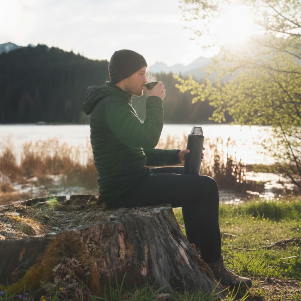 SIGG - Isolierte Trinkflasche - Thermoflasche Gemstone IBT - Mit Tasse - Auslaufsicher - Federleicht