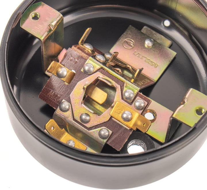 Set - rundes Rücklicht vollständig (Metallgehäuse) - BSL (8522.11/1) ø100mm - Bremsschlussleuchte -