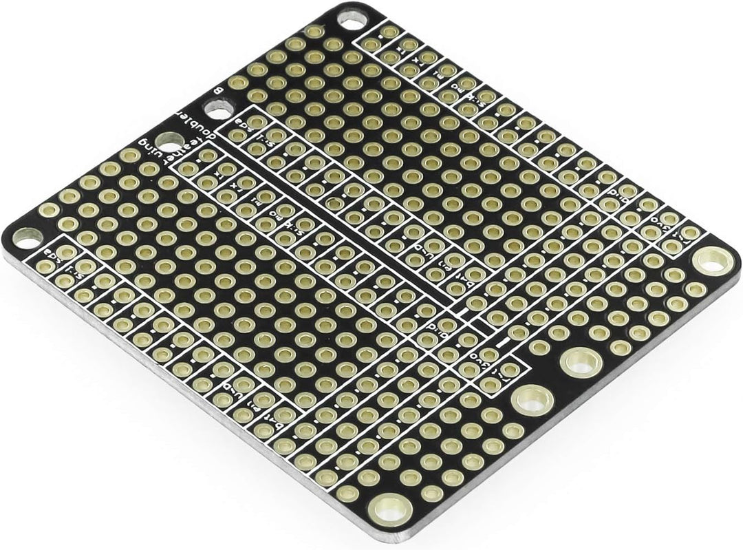 Adafruit FeatherWing Doubler Prototyping Add-on for All Feather Boards Can Work with Both a Feather