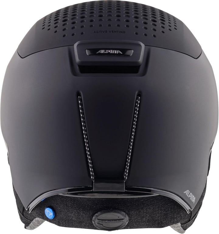 ALPINA Unisex - Erwachsene, GEMS Skihelm black matt 51-55 cm, black matt 51-55 cm