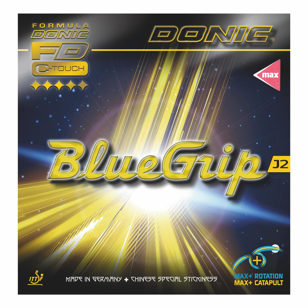 Donic Belag BlueGrip J2 Max Rot, Max Rot