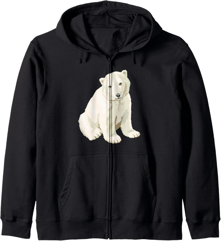 Eisbär Kapuzenjacke