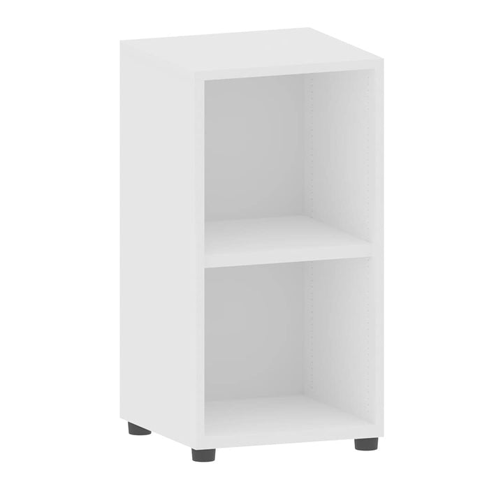 Aktenregal 2 Fächer versch. Farben | Büroregal 2 OH 40x40x77cm aus Holz | Büromöbel Ordnerregal Büch