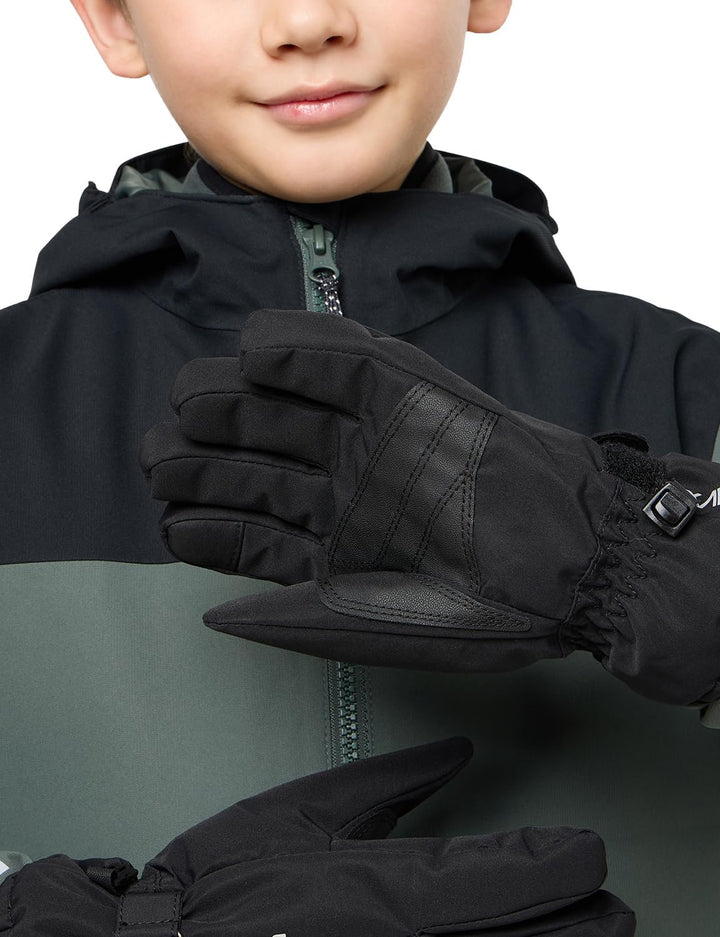 Jack Wolfskin Kinder 2l Winter Glove K Handschuh 128 Schwarz, 128 Schwarz