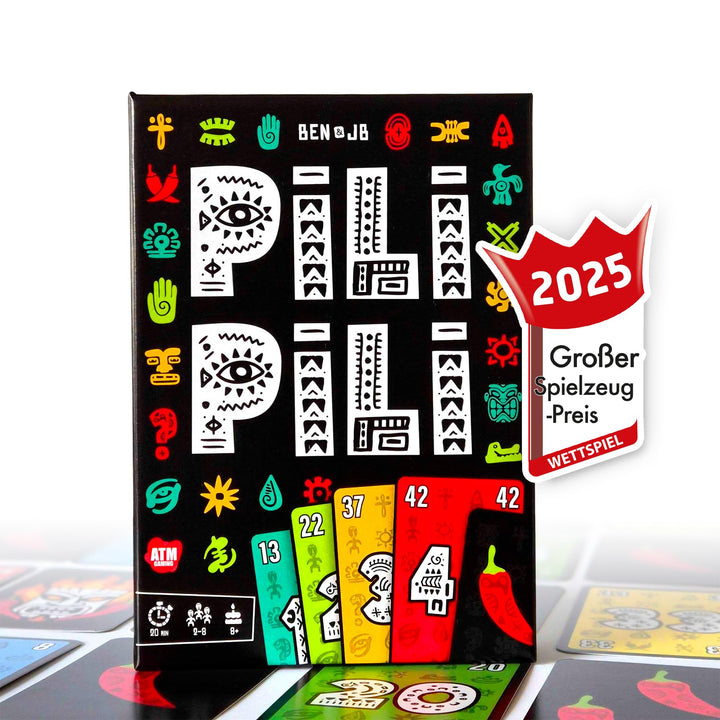 ATM Gaming PILI PILI – Gesellschaftsspiel – Gewinner des Grand Prix du Jouet 2025 – Taktisches Stich