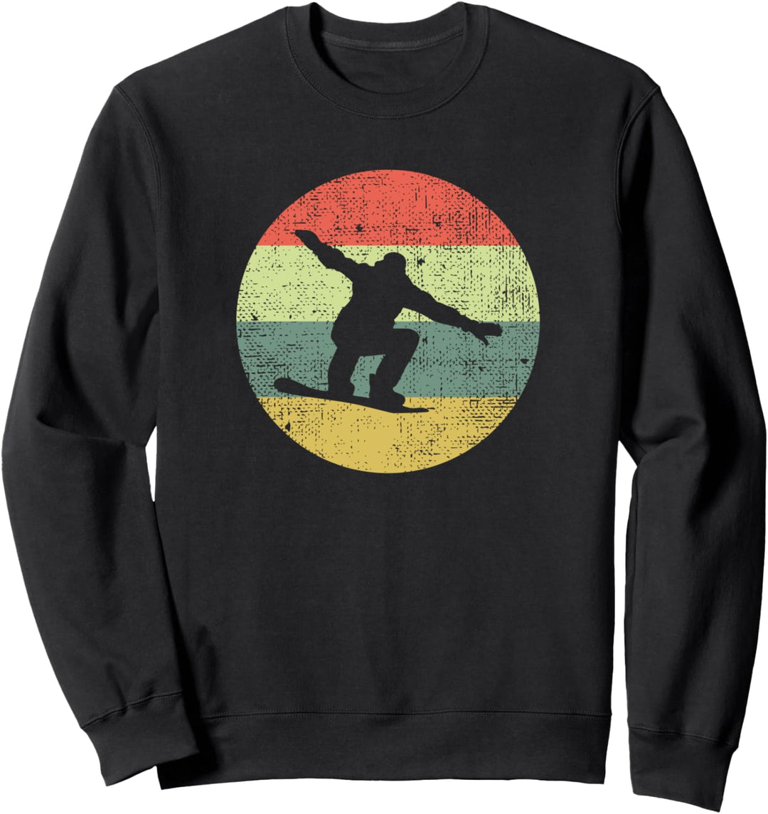 Snowboarding Vintage Snowboarder Sweatshirt
