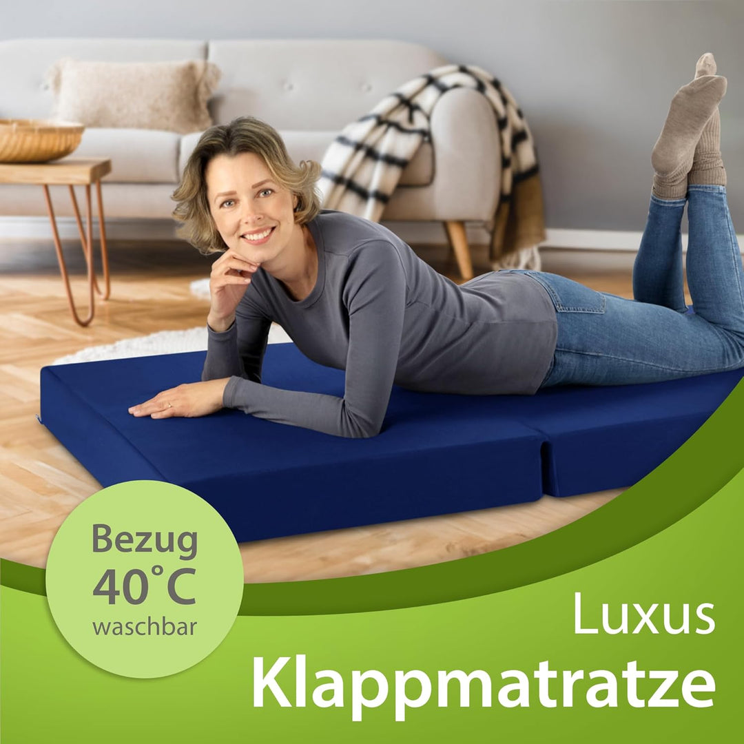 SHOGAZI Klappmatratze 80x190 x 12 cm, Gästematratze klappbar Made in Germany, Faltmatratze VERGLEICH