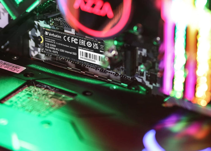 Verbatim Vi3000 NVMe M.2 Internal SSD, internes SSD-Laufwerk mit 2 TB Datenspeicher, Solid State Dri