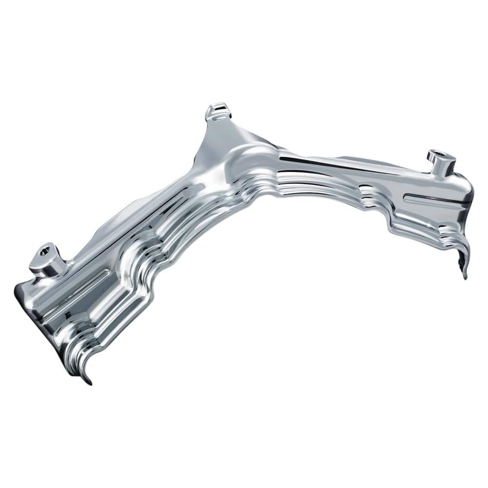 Kuryakyn 5641 Motorrad-Motorzubehör: Schlagblock Accent Cover für 2014–19 indische Motorräder, Chrom
