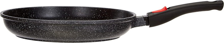 Kamberg – 0008024 – Pfanne 30 cm – Abnehmbarer Griff – Aluminiumguss – Beschichtung in Steinoptik –